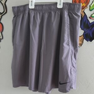 Nike Charcoal Gray Sports Shorts
